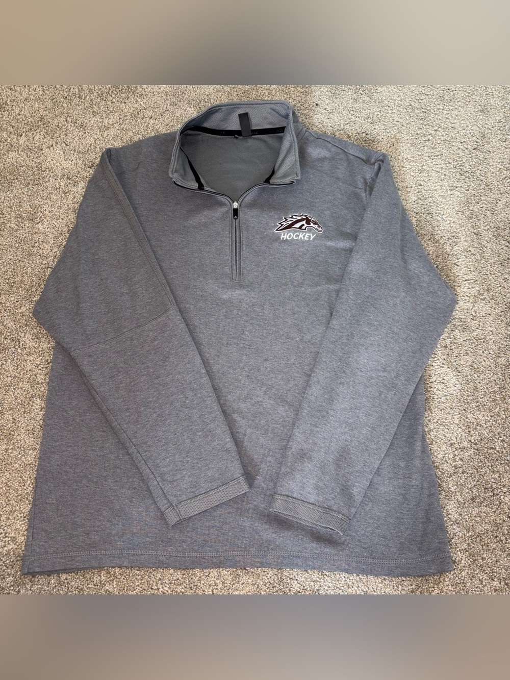 Western Michigan Hockey quarter-zip